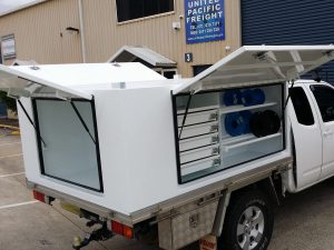 Secure Ute Square Canopy for Electricians
